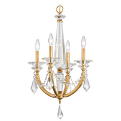 Schonbek Worldwide Lighting Verona Heirloom Gold Crystal Chandelier