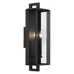 Kroft 28-Inch Outdoor Wall Light in Textured Black by Kichler Lighting