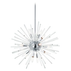 Polaris Polished Chrome Pendant by Maxim Lighting