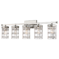 Archer Polished Nickel Bathroom Light by Z-Lite