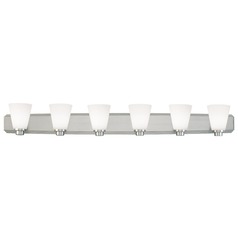 Six-Light Bathroom Light