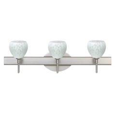 Besa Lighting Tay Satin Nickel LED Bathroom Light