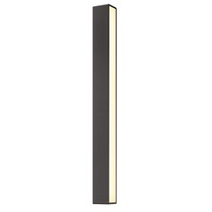 Sideways Textured Bronze LED Outdoor Wall Light by Sonneman Lighting