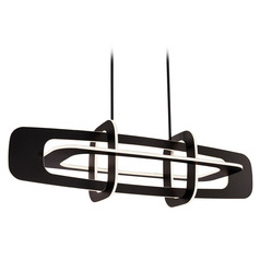 Vesta 50-Inch LED Linear Light in Black by Modern Forms