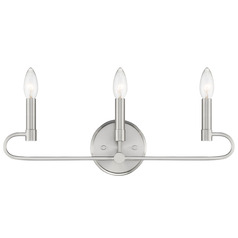Designers Fountain Summit Brushed Nickel Bathroom Light