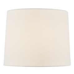 13-Inch Cream Linen Drum Shade by Design Classics Lighting