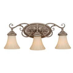 Avenant French Bronze Bathroom Light by Vaxcel Lighting