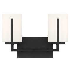 Designers Fountain Cambria Matte Black Bathroom Light