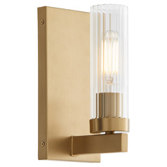 Kilbey Aged Brass Sconce by Quorum Lighting