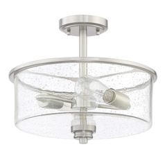 Bolden Brushed Polished Nickel Semi-Flush Mount by Craftmade Lighting