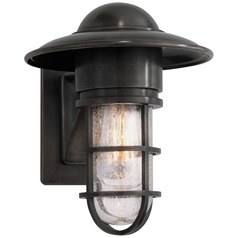 E.F. Chapman Marine Outdoor Wall Light in Bronze by Visual Comfort Signature