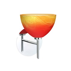 Besa Lighting Brella Chrome Sconce