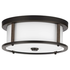 Mast Antique Bronze Flush Mount by Progress Lighting