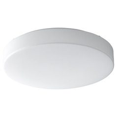 Rhythm 14-Inch Round Ceiling Mount in White by Oxygen Lighting