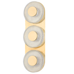 Corbett Lighting Pearl Vintage Brass LED Sconce