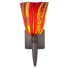 Amore Dark Bronze Sconce by Oggetti Lighting