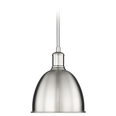 Sawyer Brushed Nickel Mini Pendant by Z-Lite