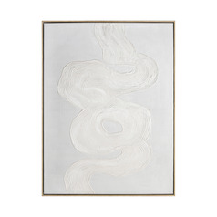 Elk Lighting Strand White & Natural Wall Art