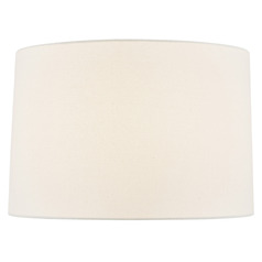 16-Inch Natural Linen Drum Shade by Design Classics Lighting