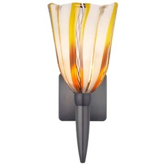 Amore Dark Bronze Sconce by Oggetti Lighting