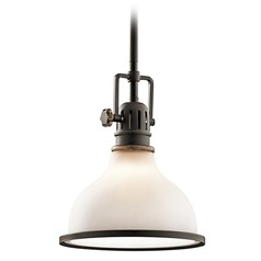 Hatteras Bay 8-Inch Pendant in Olde Bronze by Kichler Lighting