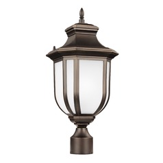 Childress 20.50-Inch Outdoor Post Light in Bronze by Generation Lighting