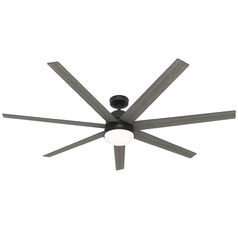 Phenomenon 70-Inch LED Smart Fan in Matte Black by Hunter Fan Company