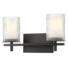 Z-Lite Grayson Matte Black Bathroom Light