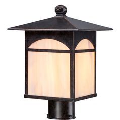 Canyon Umber Bronze Post Light by Nuvo Lighting