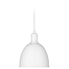 Sawyer Satin White Mini Pendant by Z-Lite