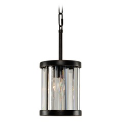 Essex Sienna Bronze Mini Pendant by Kalco Lighting