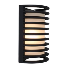 Bermuda Black Outdoor Wall Light by Access Lighting