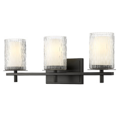 Z-Lite Grayson Matte Black Bathroom Light