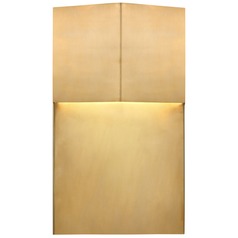 Kelly Wearstler Rega Sconce in Antique Brass by Visual Comfort Signature