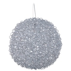 Dazed Polished Chrome LED Pendant by ET2 Lighting