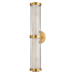 Corbett Lighting Caterina Vintage Brass LED Vertical Bathroom Light
