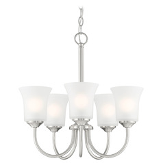 Designers Fountain Bronson Brushed Nickel Chandelier