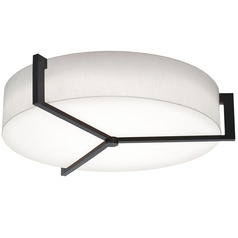 Afx Lighting Apex Espresso LED Flushmount Light