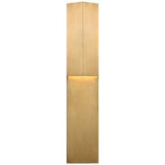 Kelly Wearstler Rega Folded Sconce in Brass by Visual Comfort Signature