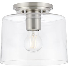 Adley Flush Mount in Brushed Nickel by Progress Lighting
