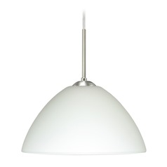 Besa Lighting Tessa Satin Nickel LED Pendant Light
