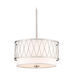 Dalton Brushed Nickel Pendant by Z-Lite