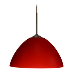 Besa Lighting Tessa Bronze LED Pendant Light