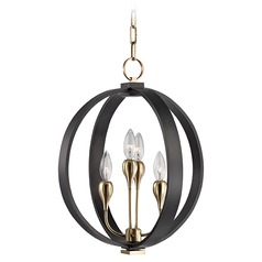 Dresden 4-Light Orb Chandelier in Old Bronze by Hudson Valley Lighting