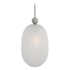 Creme Brushed Nickel Pendant Light by Uttermost Lighting