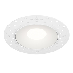 Crisp 3.75-Inch Trimless 5CCT LED Downlight in White by Maxim Lighting