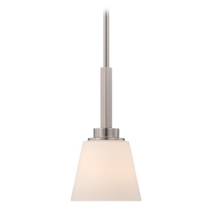 Mobili Brushed Nickel Mini Pendant by Nuvo Lighting