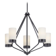 Elevate Black 5-Light Chandelier by Progress Lighting