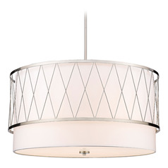 Dalton Brushed Nickel Pendant by Z-Lite