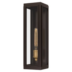 Quoizel Lighting Avon Western Bronze Outdoor Wall Light